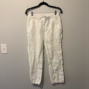 Quince Women’s Cream 100% Linen pants